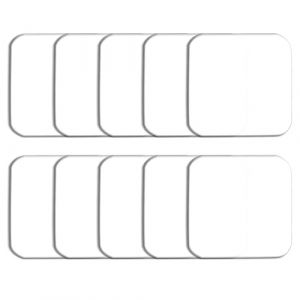 Wisafory Lot de 5 plaques en verre acrylique - Plaques acryliques - Disques en plexiglas - Plaque en plastique transparent - Carré - Pour projets de bricolage - Cadre photo - 15 x 15 x 0,5 cm (Qunrong, neuf)
