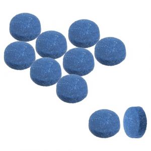 PATIKIL 10mm Dia Embouts de Queue de Billard, 10 Pcs Embouts de Queue de Billard de Piscine, Embouts de Remplacement de B&acirc;ton de Piscine, Embouts de Queue de Billard, Bleu (PATIKIL UK, neuf)