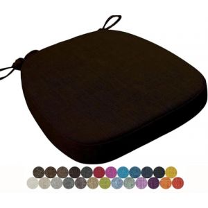 seokor Coussin de Chaise 40x38/43x40/43x42cm Coussins de Si&egrave;ge Amovible Lavable Galette de Chaise, pour Int&eacute;rieur et Ext&eacute;rieur, Bureau, Salle &agrave; Manger, Maison, Jardin(Color8,43x40x3cm) (amzgyc, neuf)