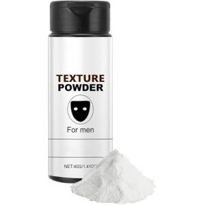 Poudre Texture Cheveux Homme, Poudre Coiffante Homme, Poudre Texturisante Cheveux, Poudre Coiffante, Poudre Texture, Effet Mat Et Volume Maximisé, Texture Powder (40g, 1PC) (sSaangiAO, neuf)