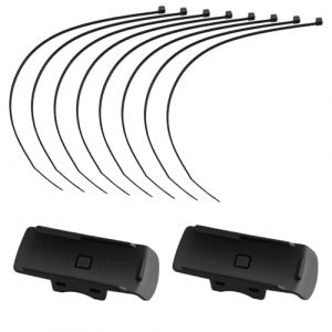OTOTEC Lot de 2 supports de guidon de v&eacute;lo compatibles avec Garmin eTrex 10 20 30 20 x 30x Compatible avec Garmin Oregon 200/300/400t/400i/400c (Flashice, neuf)