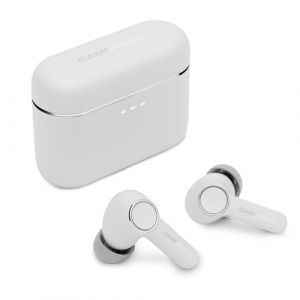 Cambridge Audio Melomania A100 Earbuds - Casque Intra-auriculaire sans Fil avec Suppression Active du Bruit, Bluetooth aptX Lossless, jusqu'&agrave; 39 Heures d'autonomie avec &eacute;tui de Chargement - Blanc (EU - Cambridge Audio, neuf)