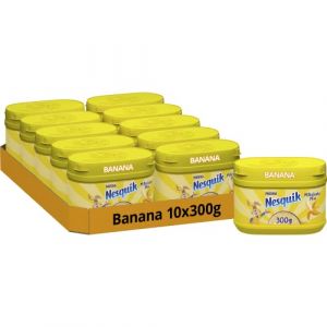 Nestl?? Nesquik Banana Flavour Milk Shake 300 G (pack Of 10) (JK TRADERS BV, neuf)