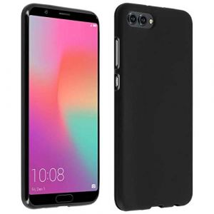 COPHONE® Coque Noir Compatible avec Honor View 10, Housse Etui Noir en Gel TPU Silicone Souple Ultra Mince avec Anti Choc pour Honor View 10 (CoPhone, neuf)