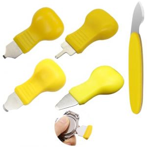 MIRKUZI Ensemble d'ouvre-montre 5 pi&egrave;ces, ensemble d'outils de r&eacute;paration de montre, kit d'outils de retrait de bo&icirc;tier de montre, kit d'ouvre-bo&icirc;tier, ensemble d'outils de r&eacute;paration de montre (HU  YIFENG UK SHOP, neuf)