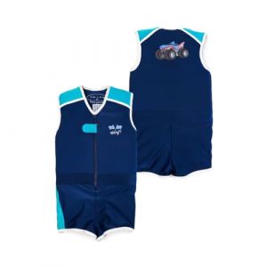 Maillot de Bain Flottant pour gar&ccedil;on et Fille : Torpille - Maillot bou&eacute;e - Combinaison Flottante - Gilet Flottant Confortable pour la S&eacute;curit&eacute; et l'Apprentissage de la Natation (Taille 4 (17/19kg)) (Greystone SAS, neuf)