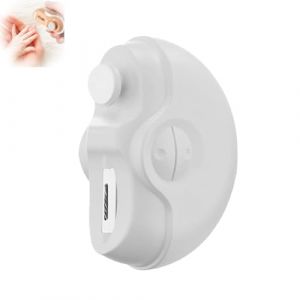 Sciasi Electric Nail Clipper,2 in 1 Electric Polishing Automatic Nail Clippers,Electric Nail Trimmer with 2 Adjustable Speeds for Children, Adults, and Elderly (white) (YOUYOUZIJIN, neuf)