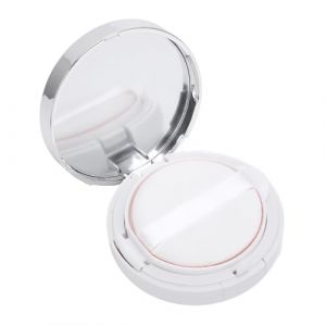 Étui à Récipient en Poudre de Maquillage Portable avec Bouffée et Miroir à éponge, Boîte Bouffante à Coussin d'air Vide, Récipient de Crème BB, Coussin d'air Vide pour le Fond (Yanxite, neuf)