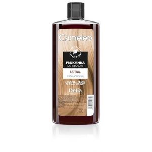 Cameleo Coloration pour cheveux à l'eau de coco - Beige - Pas de reflets jaunes - Teinte semi-permanente - Pour cheveux blonds et gris - Couleur et soin - Sans paraben - 200 ml (THE LIMITED EDITION ?, neuf)
