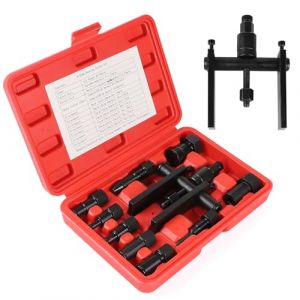 MIGUBIGU Jeu de 10 pièces Extracteur de Roulement de Roue Moto 8mm-25mm, Arrache Roulement 2 Branches, Arrache Moyeu 2 Griffes Moteur électrique pour Vélo, Machine, Voiture, Motos (WX2024, neuf)