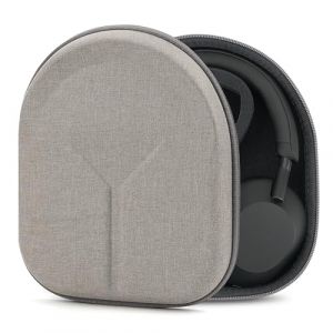 Geekria Shield &Eacute;tui pour Casque Compatible avec Sony WH-1000XM5, WH-1000XM4, WH-1000XM3, WH-1000XM2, WH-910N, &eacute;tui de Transport Rigide de Remplacement avec Rangement pour c&acirc;ble (Marron Clair) (GeekriaDirectEU, neuf)