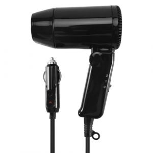 Rtxbvg S&egrave;che-cheveux s&egrave;che-cheveux de voiture DC 12 V 216 W Souffleur pliable portable Vent chaud pour voyage Rangement facile Poign&eacute;e De-Frosting Fen&ecirc;tre du v&eacute;hicule (PANBORE LTD, neuf)