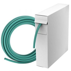 Mini bobine de gaine verte thermorétractable de qualité supérieure, ratio de 2 : 1, gaines extensibles de grande qualité de la marque Gocableties, vert (Gocableties Ltd, neuf)