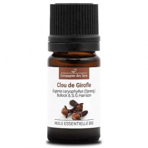 CLOU DE GIROFLE BIO - 5mL - Huile Essentielle de Qualité Premium - 100% Pure, Naturelle, garantie ChromaCert® - Chémotypée & Intégrale (La Compagnie des Sens, neuf)
