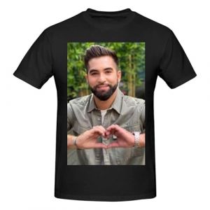RLHRJEFZ Kendji France Girac T-Shirt en Coton pour Homme &agrave; Manches Courtes et col Rond Coupe Classique Respirant T-Shirts Basiques Hauts d'&eacute;t&eacute; d&eacute;contract&eacute;s XX-Large (haerbinhisongs, neuf)