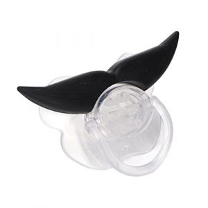 Generic Tétine à Barbe, Factice de Moustache en Silicone et Polypropylène, Portable, Intéressant, Pratique, Stable, sans BPA, pour Salon (Ongoion, neuf)