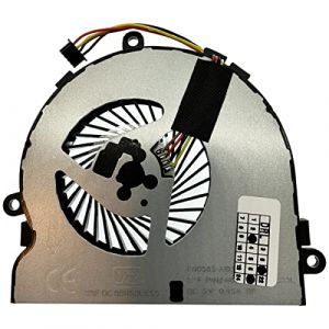 Ventilateur de refroidissement CPU pour HP 250 G4, 255 G4, 250 G5, 255 G5, 250 G6, 255 G6, 15-AC, 15-AF, 15-AY, 15-BA 15-BS 15-BE 15-BF 15-BD 15-BW, 15T-AC, 15Z-AA. F, modèle 81 3946-001, DC28000GAR0 (VoltaGuru, neuf)