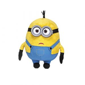Play by Play Minions L'ascension du Gruff Doudou peluche de Minions en peluche premium Bob, Otto, Kevin, Stuart, Dave avec yeux en PVC Licence originale (Otto 30 cm) (uktoyworld, neuf)