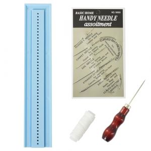 UPTTHOW Outils de perforation pour fournitures de reliure avec un poin&ccedil;on et un berceau pour d&eacute;butants, kits en plastique faciles pour albums de scrapbooking pour travaux manuels, carnets (UPTTHOW, neuf)