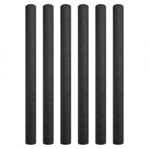 6 Pièces Tubes en Mousse pour Trampoline, 88cm Manchons de Protection en Mousse pour Poteaux de Trampoline, Accessoires Trampolin Antidérapants et Résistants Aux Intempéries, Noir (XingTaiShiFengCongWuLiuYouXianGongSi, neuf)