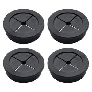 DOKRIN Gaines de c&acirc;bles &eacute;lectriques,Cache-c&acirc;bles de bureau en quatre parties, diam&egrave;tre ext&eacute;rieur de 35 mm, cache-c&acirc;bles en caoutchouc flexible, adapt&eacute; &agrave; l'organisation du bureau. (IOANA BEST CLOTHES, neuf)