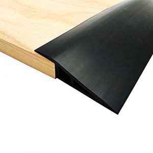 GELINTONG Profilé de compensationl en PVC,Profilé de rattrapage,profilé d’Adaptation,Barre de Seuil,Bande de Transition pour seuil de Sol,Autocollantes,Rail de Transition,Profil de Réglage en Hauteur (RUTINGEU, neuf)