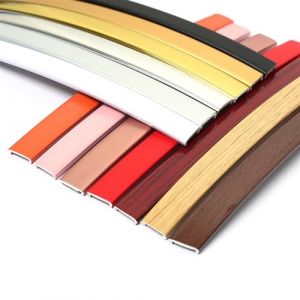 LKYJD Bande de Chant en Forme de U 5 m, Garniture de Bordure en placage Auto-adh&eacute;sif en PVC, moulure de Garniture &agrave; d&eacute;coller et &agrave; Coller, Bordure de Miroir Flexible(Rose Gold,20mm) (LKYJD SHOP, neuf)