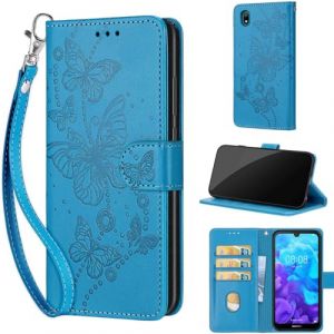 TOMYOU Coque pour Huawei Y5 (2019) / Honor 8s 2019 &Eacute;tui,avec [Fentes pour Cartes] [Magn&eacute;tique] Cuir Portefeuille Etui Housse Compatible Honor 8s 2020 / Honor Play 3e &Eacute;tui Bleu (WGR Global Business, neuf)