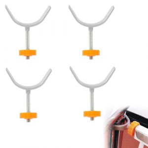 Baby Barrières Boulons en Y,Filetées de Broche Tiges,Pression Porte Bébé Filetée,Tiges en Y Adaptateur,pour Barrières de Sécurité et Garde-Corps d'escalier (Orange, 4 Pièces) (Deppr, neuf)