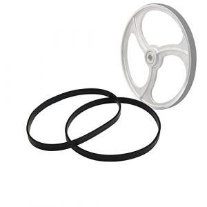 2 pièces 8 "scie à Ruban en Caoutchouc Pneu Travail du Bois pièces de Rechange pour 1400mm 1425mm Draper Einhell Scheppach HBS20 scie à Ruban molette de défilement (Taille : 8 inch) (WQ210427, neuf)