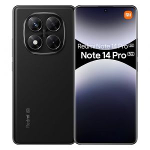 Xiaomi Redmi Note 14 Pro 5G Smartphone Noir EU 12+512G avec NFC, Chargeur inclus (YAHOGN LTD, neuf)