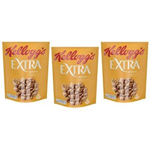 Kellogg's Lot de 3 flocons d'avoine croustillants 100 % grains entiers 375 g (Italiaen Gourmet UK Ltd, neuf)
