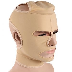 JewelryWe Soins du visage Visage Minceur Chin Cheek Masque Lift V Face Line Ceinture Strap Visage Slim Mask Taille L (JewelryWe Bijoux, neuf)