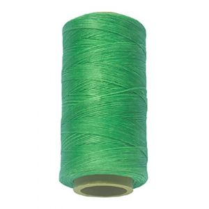 Anawakia 260 m de fil ciré pour coudre, coudre, coudre, fil de cuir, fil de sellerie, fil de 0,8 mm de diamètre (vert) (Anawakia, neuf)