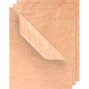 Soie de paille VBS, 50x70cm, 3 feuilles. Orange (vbs-hobby-service, neuf)