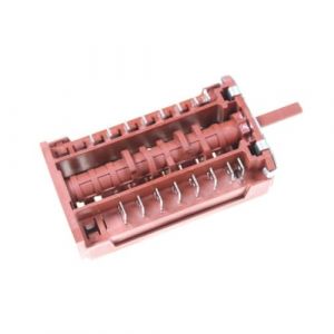 32016037 Commutateur pour four Luxor, Bush, Finlux, Techwood, Logik, Vestel, Oceanic, Far, Servis, Isis, Sogelux, Selecline, Vestfrost, Avea, Statesman ou Continental (DOMO SHOP, neuf)