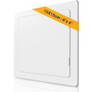 Proxinova Trappe de Visite 150x150 mm, Trappe Regard Compteur D'Eau, Trappe Pour Comble, Plafond, Baignoire, boîtes à fusibles, Dissimule les fils et les tuyaux, S'adapte au ras des surfaces (Proxinova | Neulabs, neuf)