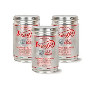 Lucaff&egrave; - 3 Bo&icirc;tes &agrave; 22 capsules compostables compatible avec Nespresso machine a caf&eacute;, Decaffeinato | Torr&eacute;faction fonc&eacute; | Go&ucirc;t doux et fruit&eacute;, cr&eacute;meux | Ar&ocirc;me intense (Lucaff&eacute;, neuf)