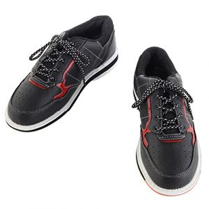 SUMECH Chaussures De Bowling pour Femmes Chaussures De Bowling L&eacute;g&egrave;res en Cuir Amortissement R&eacute;sistant &Agrave; l'usure,Noir,38 EU (zhongshangfei, neuf)
