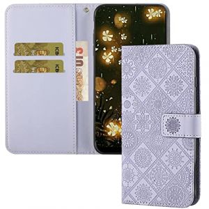 QIWEIQINGWH Compatible avec Coque pour Xiaomi Redmi Note 9S, Housse en Cuir Xiaomi Redmi Note 9 Pro, &Eacute;tui T&eacute;l&eacute;phone Redmi Note 9S Magn&eacute;tique Etui Housse pour Redmi Note 9 Pro.Purple XCH (QIWEIQING, neuf)