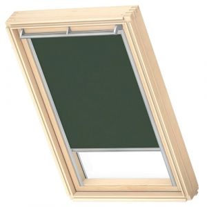 VELUX Original Collection Nature Store Occultant, MK08, Forest, Cadre Argenté (store-fenetredetoit, neuf)