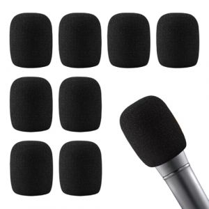 8 Pi&egrave;ces Housse De Microphone En Mousse Epaisse,Filtre Anti Pop Prot&egrave;ge Micro Anti Bruit,Bonnette Micro Remplacement Pour Shure SM58 SM58-LC SM48,Adapt&eacute; &agrave; KTV,Performance Sc&egrave;ne,Activit&eacute;s Ext&eacute;rieures (VinsonShop, neuf)