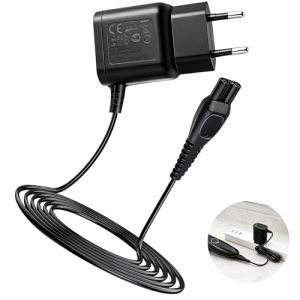 Jetstream 15V Chargeur Tondeuse Rasoir, Adaptateur d&rsquo;Alimentation Rasoir Shaver Charger, Adaptateur Secteur avec Cordon, compatible avec le Chargeur de la Plupart des Mod&egrave;les de Rasoirs Philips (shenzhenshiouxinghangmaoyiyouxiangongsi, neuf)