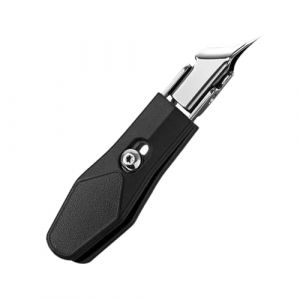 Sharplace Coupe-ongles incurvé, outil de coupe à large ouverture pour hommes et femmes, professionnel, ongles épais, Noir (RT Technology, neuf)