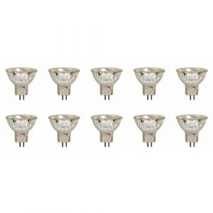 - Lot de 10 - GU4 Ampoule Halog&egrave;ne Dichro&iuml;que MR11, 12V, 35W, 35mm (ncc-design, neuf)