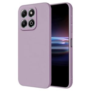 HONLEN Coque pour Honor 200 Smart/Honor X7C / Honor X6B 5G Protection &Eacute;tui, (6.8" inches) Liquide TPU Silicone Case Anti Rayures Ultra Mince Souple Cover en Silicone Herbe Violette (HONLEN, neuf)