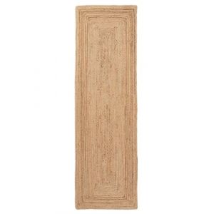 CarpetFine Tapis de Jute Nele Couloir Beige 80x400 cm | Tapis Moderne pour Le Salon et la Chambre à Coucher (carpetfine, neuf)