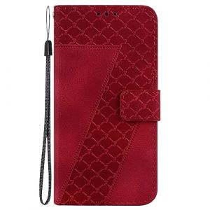 Ucikov Coque pour Apple iPhone 12 / iPhone 12 Pro,7 Motifs Cuir Cas de Téléphone Clapet Étanche Antichoc Slim Portefeuille Card Slot Magnétique Housse Étui pour Apple iPhone 12 / iPhone 12 Pro,Rouge (Ucikov, neuf)