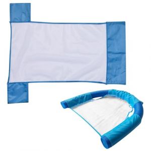 Multi Usage Flottantes Hamac,Flotteur Gonflable Piscine 4 -en-1Flottant de inclinable Flotteur Hamac Hamac d'eau Multi-Usage Pliable Flottantes Hamac Portable Flotteur Ultraléger frite piscine mousse (UAB WSVLKE LT, neuf)