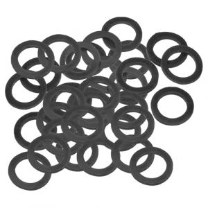 PATIKIL Joint Plat En Caoutchouc M20, Lot De 40, Diamètre Intérieur 20mm, Diamètre Extérieur 30mm, Épaisseur 3mm, Joint D'étanchéité Espaceur Pour Robinet Tuyau Raccordement Boulon, Noir (PATIKIL UK, neuf)